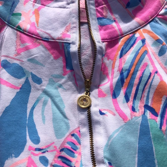 Lilly Pulitzer Quarter Zip - Picture 3 of 4